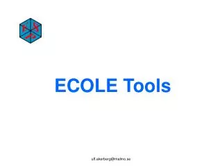 ECOLE Tools