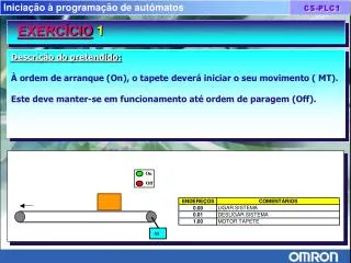 inicia o programa o de aut matos