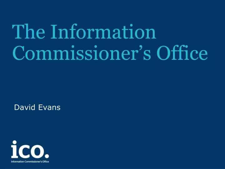 the information commissioner s office
