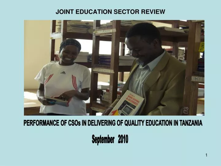 joint education sector review