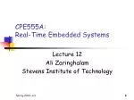 CPE555A: Real-Time Embedded Systems - slide 1