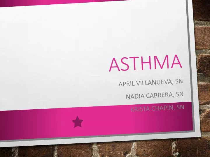 asthma