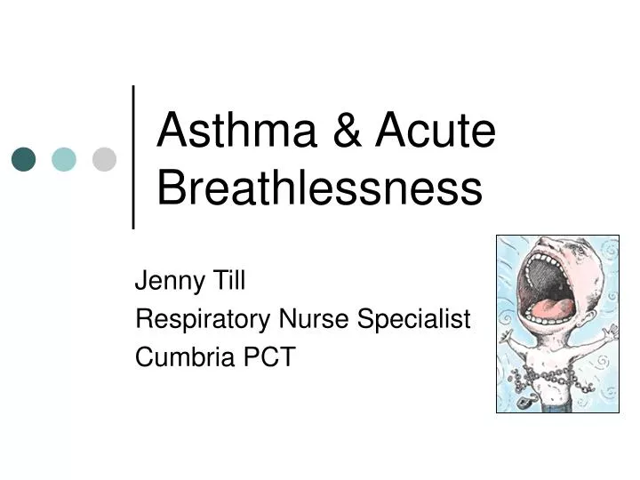 asthma acute breathlessness