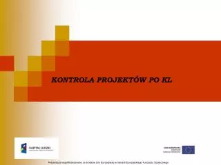 kontrola projekt w po kl