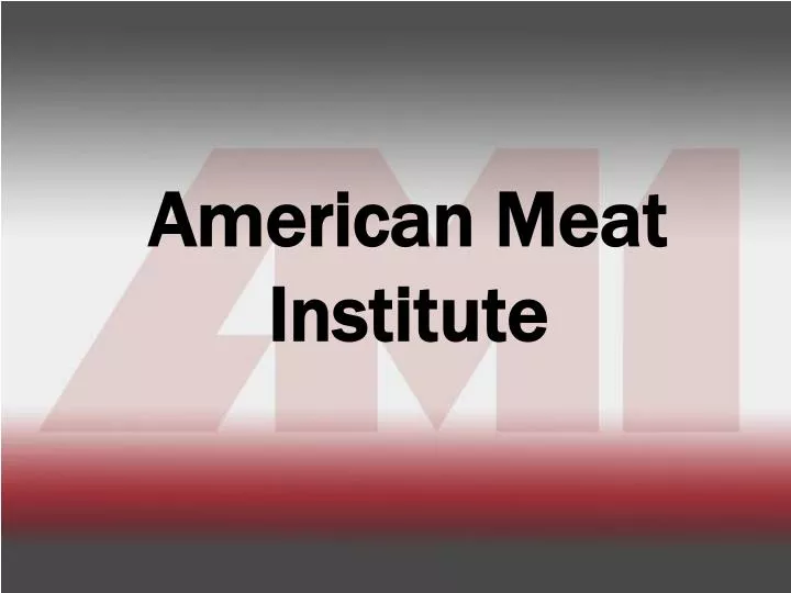 american meat institute