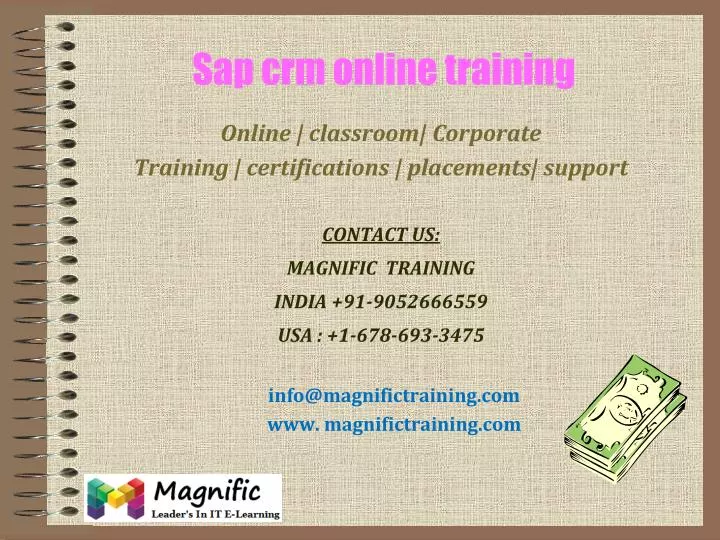 sap crm online training