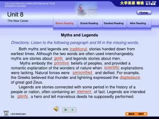 Before Reading_Myths and Legends1