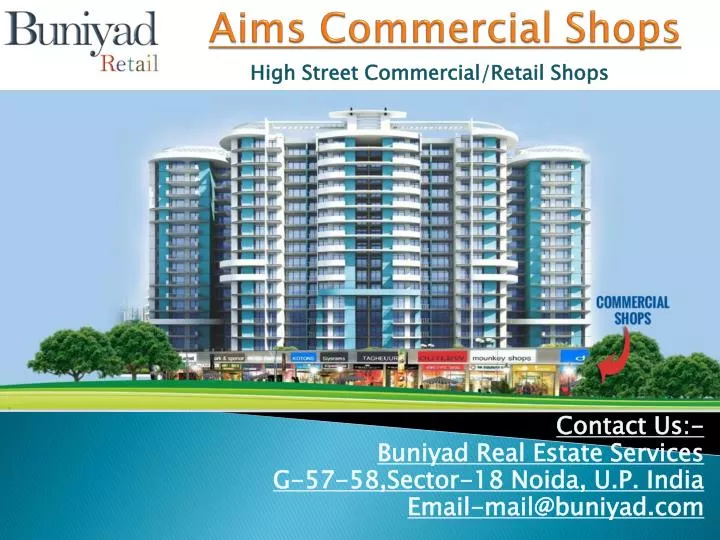aims commercial shops