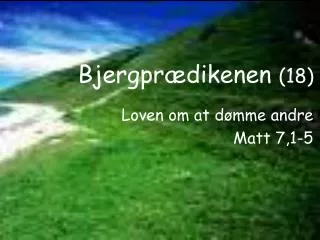 bjergpr dikenen 18