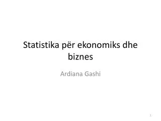 statistika p r ekonomiks dhe biznes