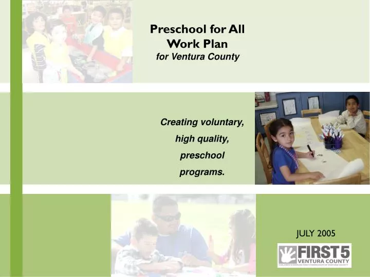 preschool for all work plan for ventura county