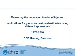 Aim: UK Burden of Injuries Study