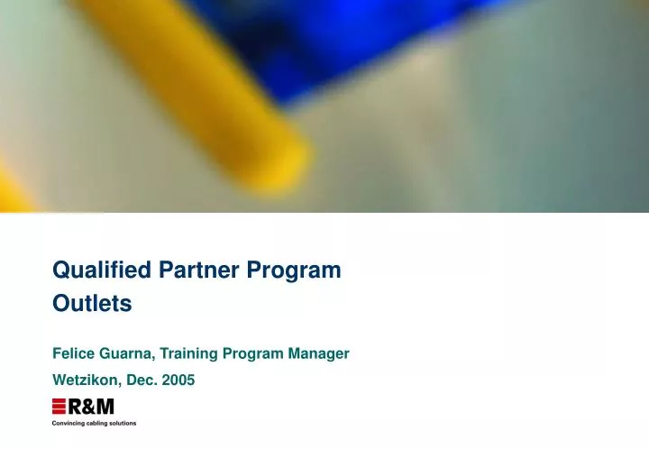 qualified partner program outlets
