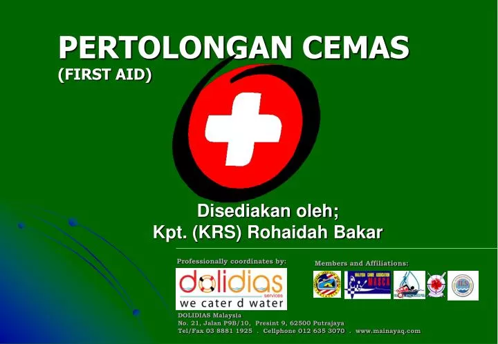 pertolongan cemas first aid