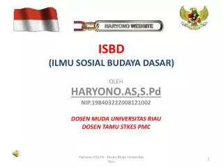 isbd ilmu sosial budaya dasar