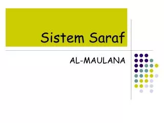 sistem saraf