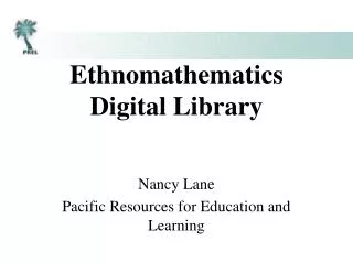 Ethnomathematics Digital Library