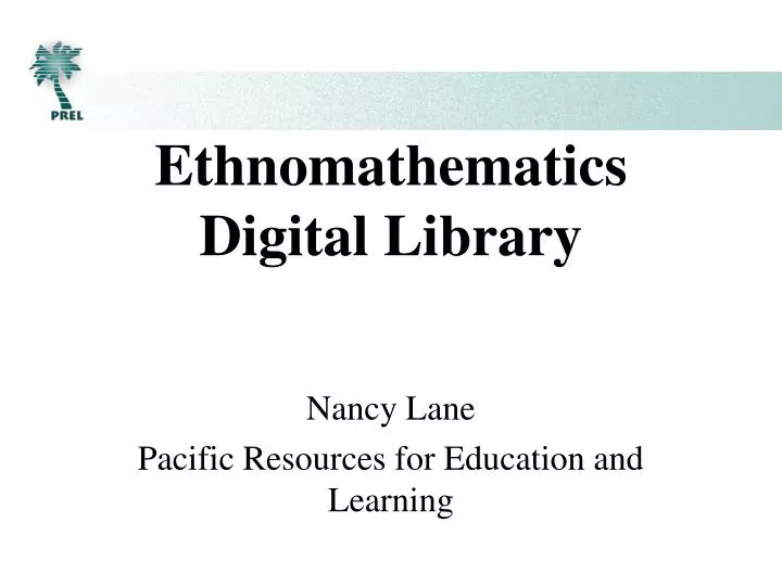 ethnomathematics digital library