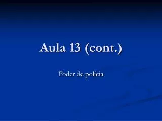 aula 13 cont