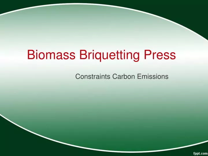 constraints carbon emissions