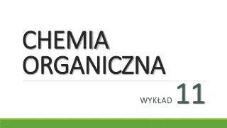 chemia organiczna