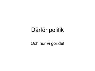 d rf r politik