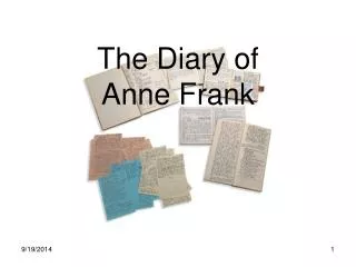 The Diary of Anne Frank