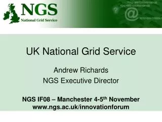 UK National Grid Service