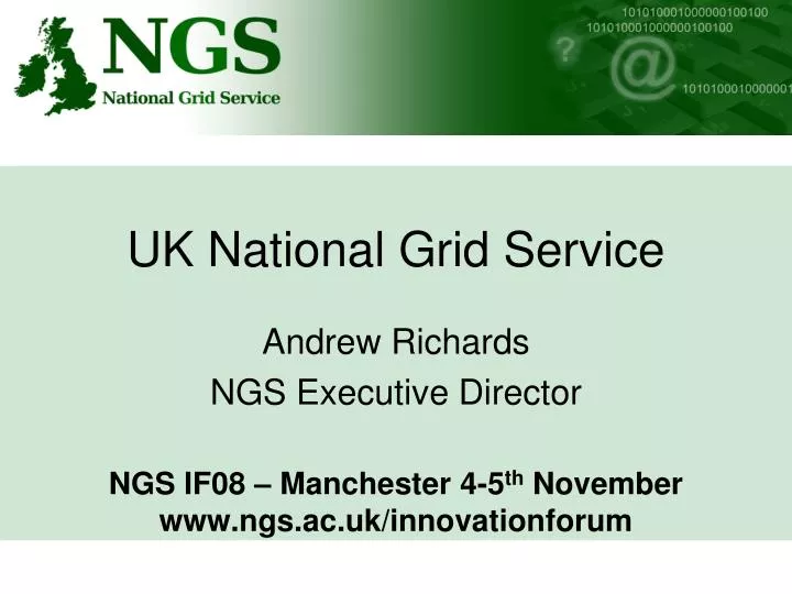 uk national grid service