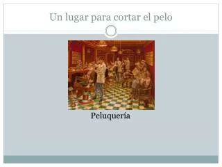 un lugar para cortar el pelo