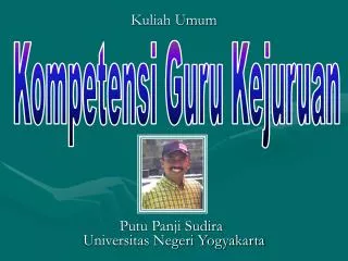 putu panji sudira