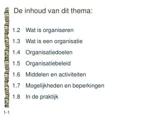 de inhoud van dit thema
