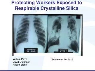 Protecting Workers Exposed to Respirable Crystalline Silica