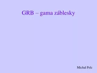 grb gama z blesky