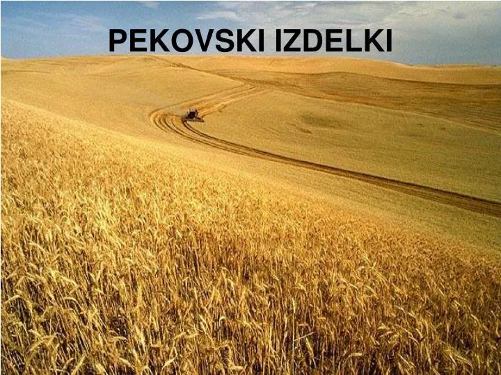 pekovski izdelki