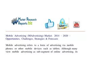 Mobile Advertising (MAdvertising) Market: 2014 - 2020 - Oppo