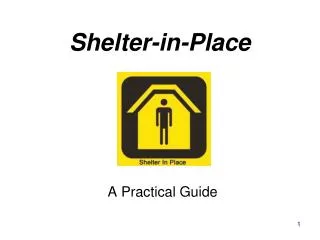 Shelter-in-Place
