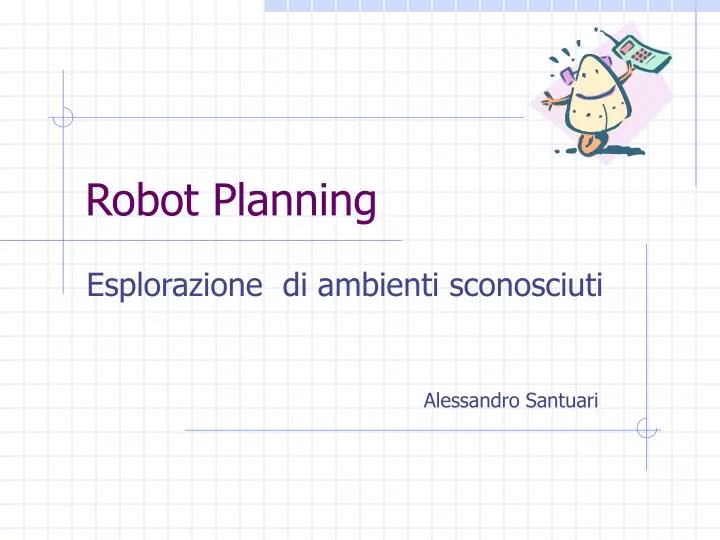 robot planning
