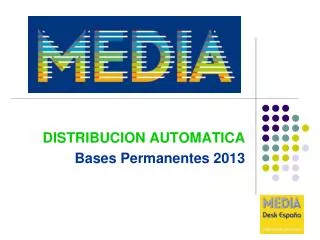 distribucion automatica bases permanentes 2013