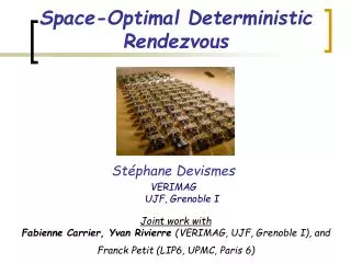 Space-Optimal Deterministic Rendezvous