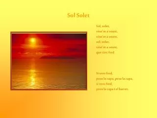 sol solet