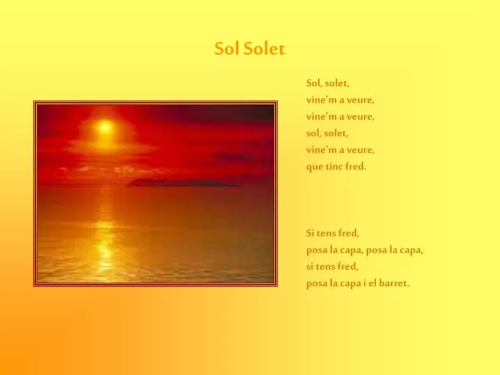 sol solet