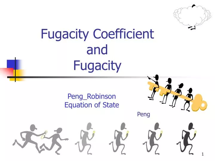 fugacity coefficient and fugacity