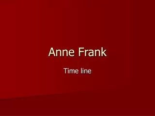 Anne Frank