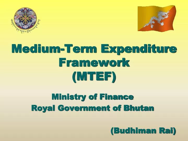medium term expenditure framework mtef