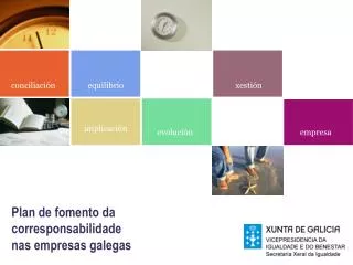 Plan de fomento da corresponsabilidade nas empresas galegas