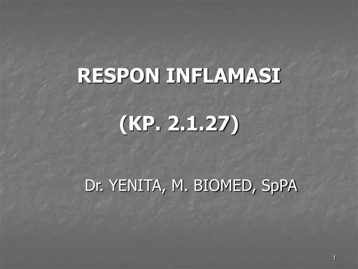 respon inflamasi kp 2 1 27