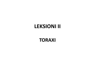 leksioni ii