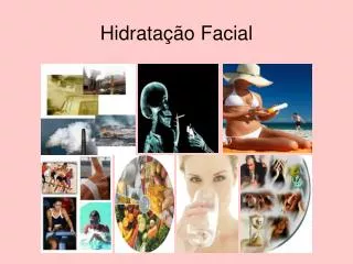 hidrata o facial