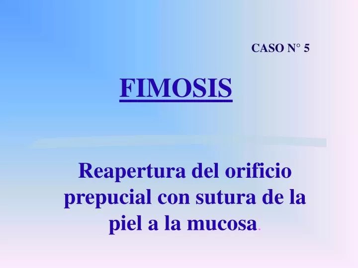 fimosis